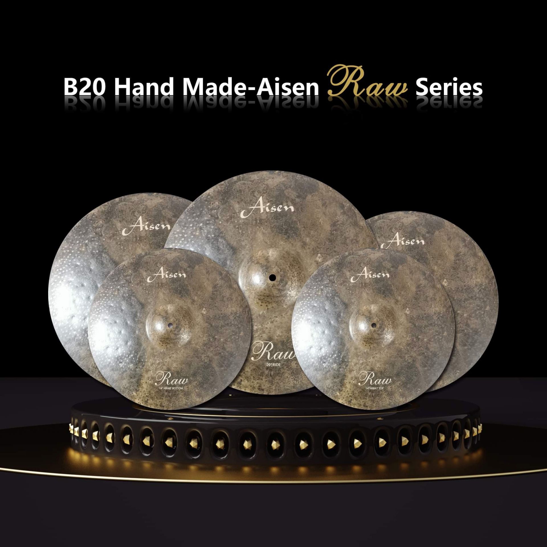 Aisen B20 Raw Series 14" hihat 