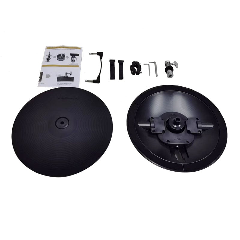 Lemon two cymbal hi hat set complete