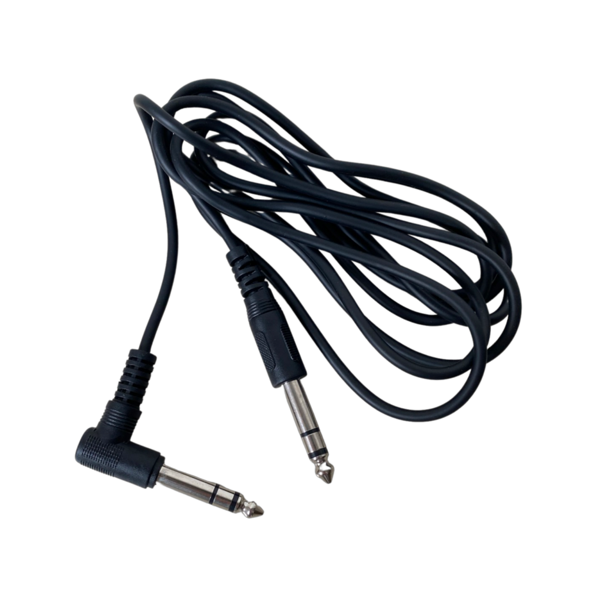 Quality TRS jack cable right angle 1,5 / 1,8 / 3 / 5 mtr
