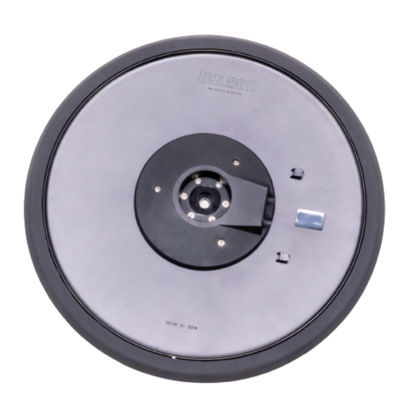 Unlock Lightning 20 inch 3-zone ride cymbal grey