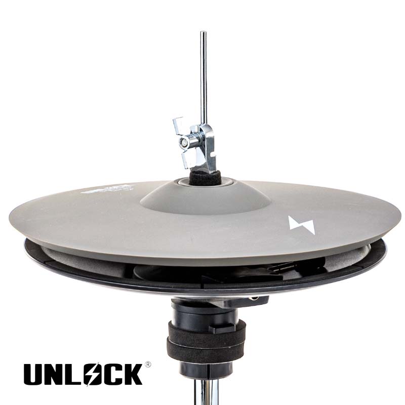 Unlock Mini Monster 12 inch hi-hat grey